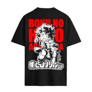 Camiseta Oversized Boku no Hero Academia
