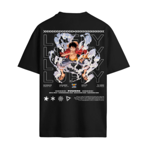 Camiseta Oversized Luffy One Piece