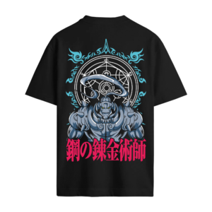 Camiseta Oversized Alphonse Elric de Fullmetal Alchemist