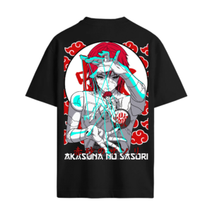 Camiseta Oversized Akasuna no Sasori Naruto