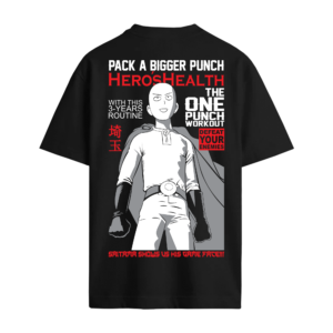 Camiseta Oversized One Punch-Man