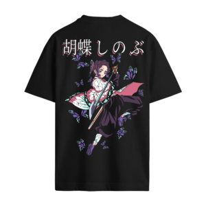 Camiseta Oversized Shinobu Kocho de Kimetsu no Yaiba