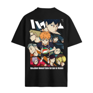 Camiseta Oversized Haikyuu