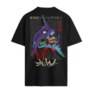 Camiseta Oversized Neon Genesis Evangelion