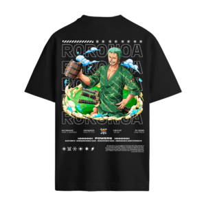 Camiseta Oversized Zoro One Piece