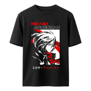 Camiseta básica Mikasa de Attack on Titan