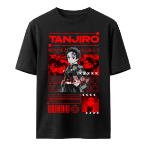 Camiseta básica Tanjiro Kamado de Kimetsu no Yaiba