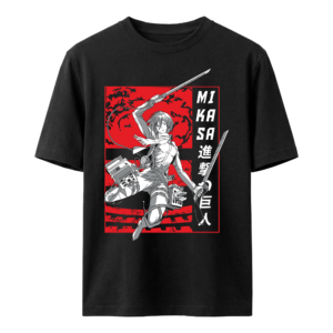 Camiseta básica Mikasa de Attack on Titan